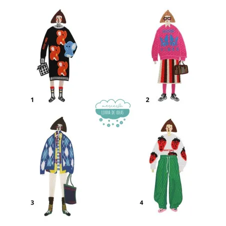 Parche Chicas bordado termoadhesivo