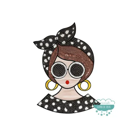 Parche Chica Lunares