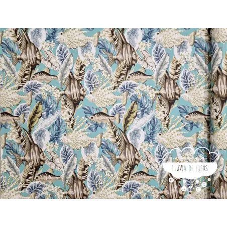 Mantelería antimanchas Océano