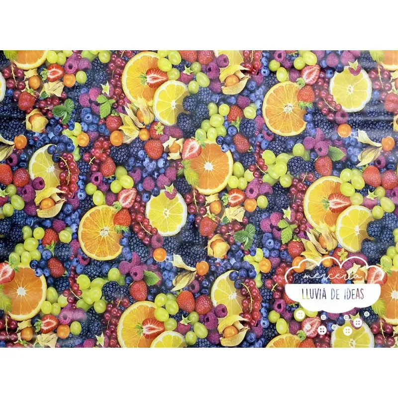 Hule antimanchas Frutos rojos