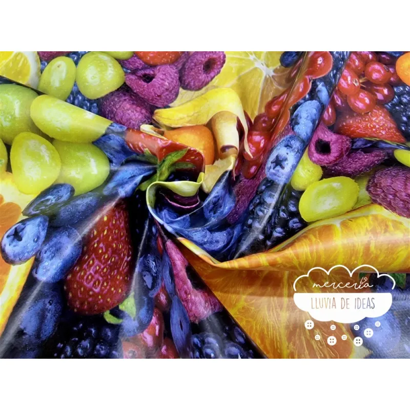 Hule antimanchas Frutos rojos