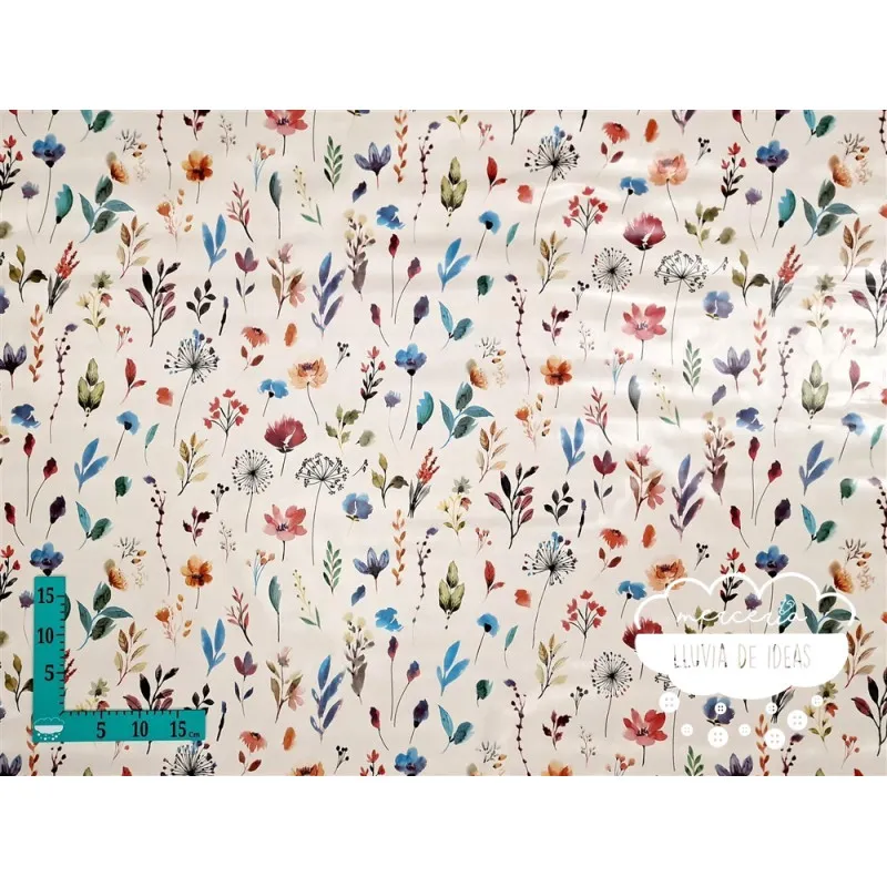 Hule antimanchas Flores