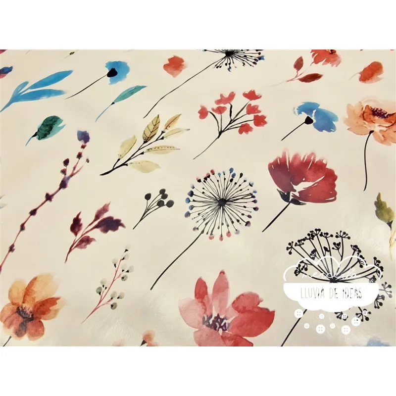 Hule antimanchas Flores