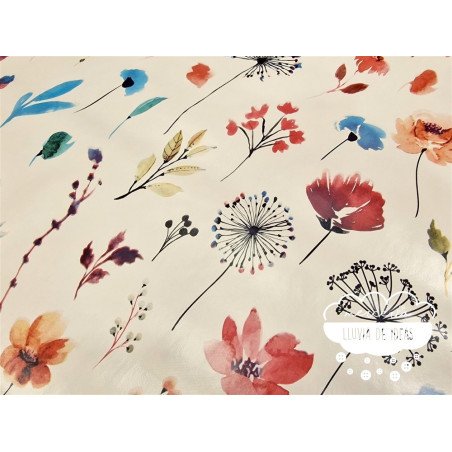 Hule antimanchas Flores