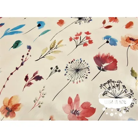 Hule antimanchas Flores