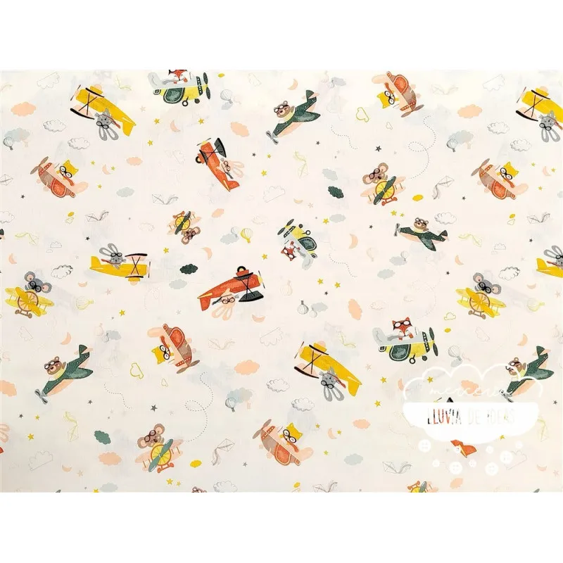 Algodón infantil Nubes carne