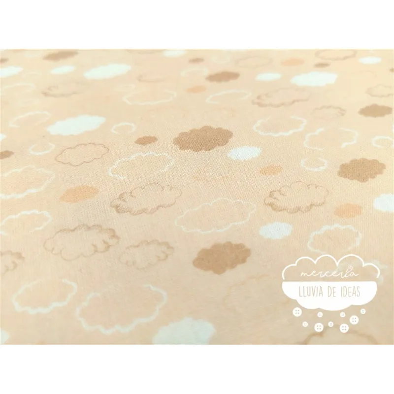 Algodón infantil Nubes carne