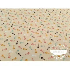 Algodón infantil Gatos y espinas