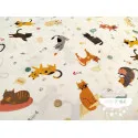Algodón infantil Gatos y espinas