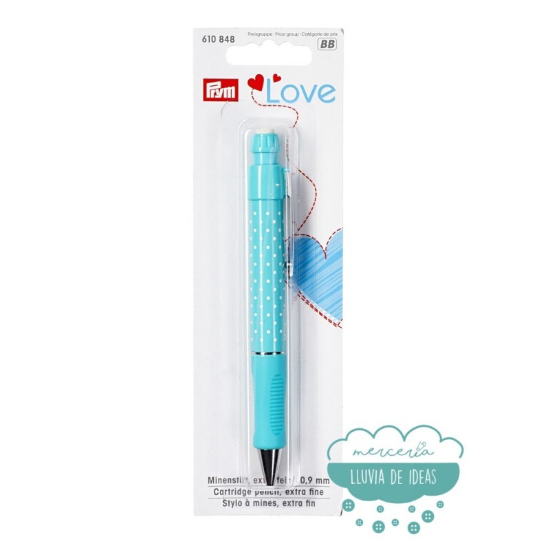 Portaminas ergonómico extra fino 0,9 mm. - Prym Love Portaminas ergonómico extra fino 0,9 mm. - Prym Love