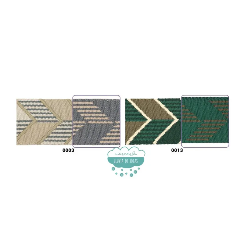 Cinta de mochila tejida Flecha