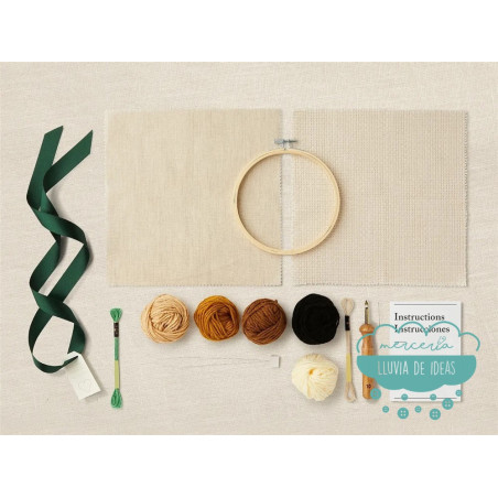 Punch Needle Kit DMC Jirafa