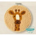Punch Needle Kit DMC Jirafa