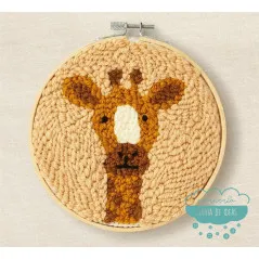 Punch Needle Kit DMC Jirafa