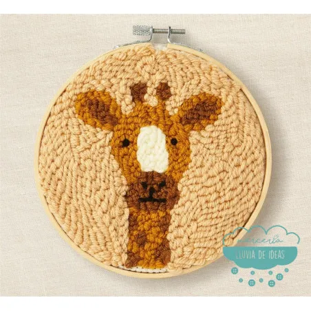 Punch Needle Kit DMC Jirafa