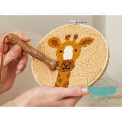 Punch Needle Kit DMC Jirafa