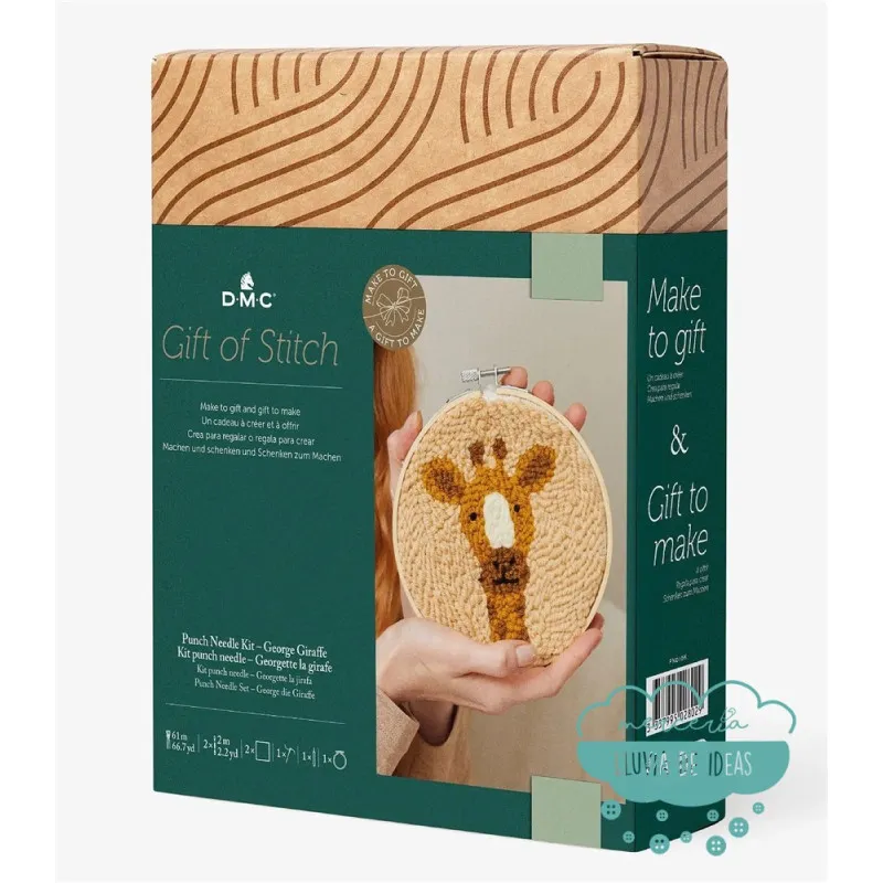 Punch Needle Kit DMC Jirafa
