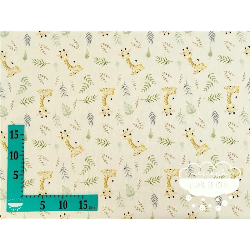Piqué canutillo Jirafas