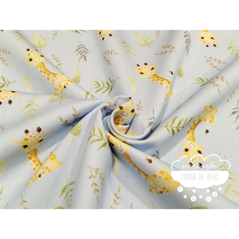 Piqué canutillo Jirafas