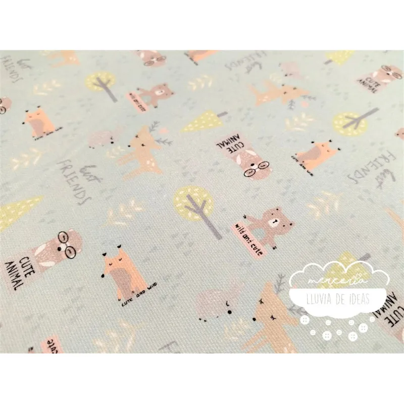 Piqué canutillo Best Friends