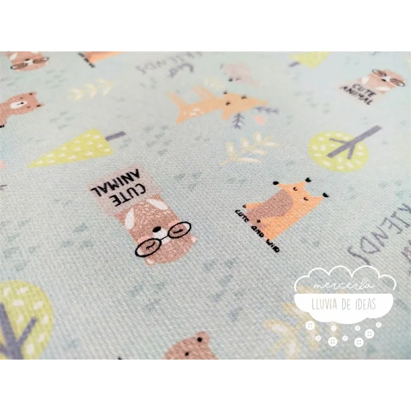 Piqué canutillo Best Friends