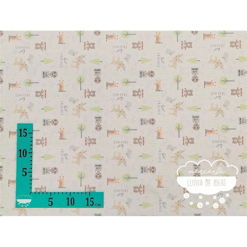 Piqué canutillo Best Friends