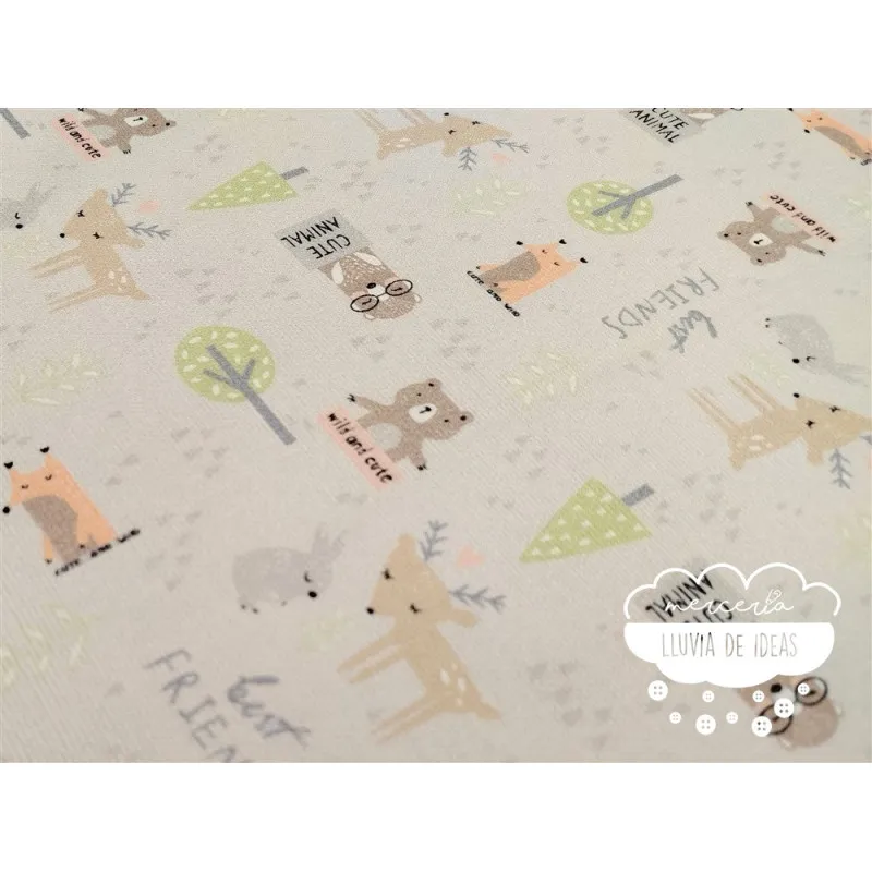 Piqué canutillo Best Friends