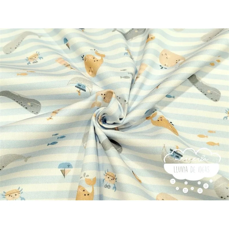 Piqué canutillo Marinero