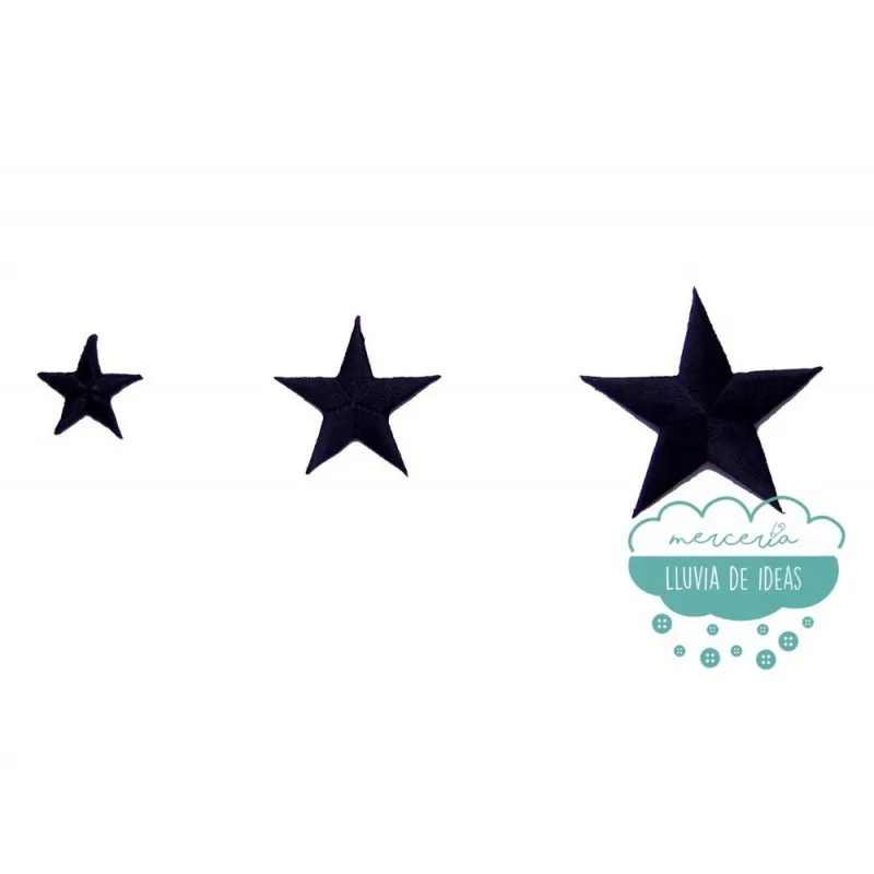 Parche Estrellas bordado termoadhesivo