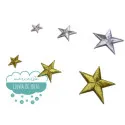 Parche Estrellas bordado termoadhesivo