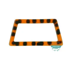 Asas rectangulares Carey para bolsos