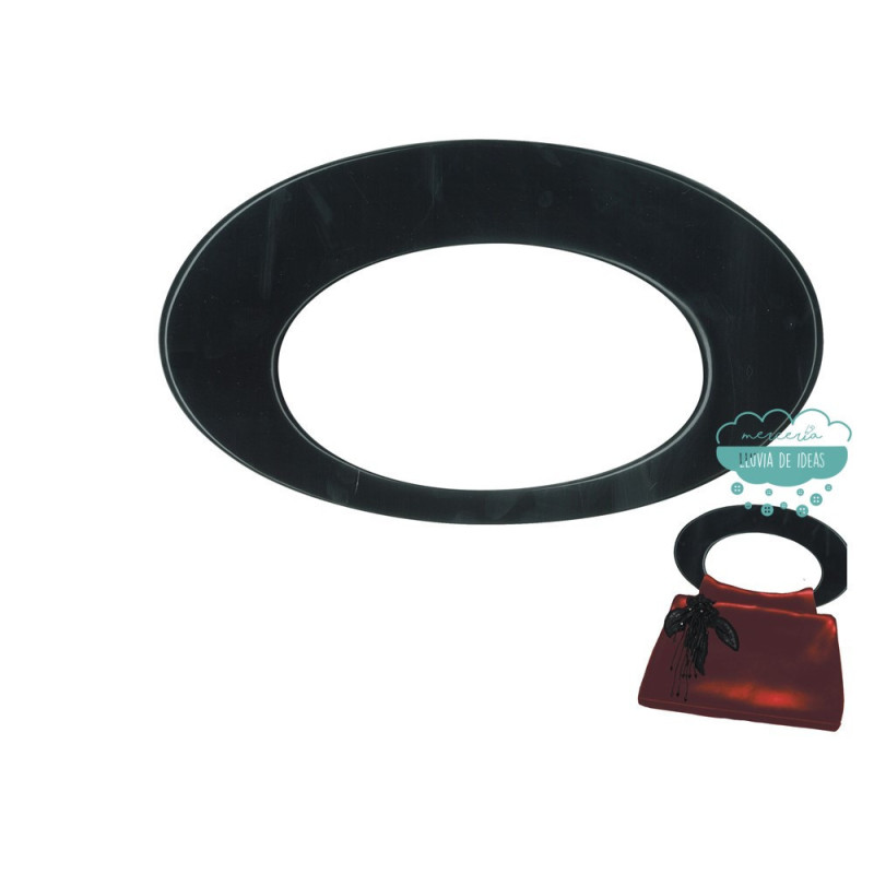 Asa ovalada para bolsos