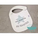 Babero Mamá Mi mamá mi favorita
