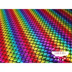 Punto lycra Sirena Multicolor