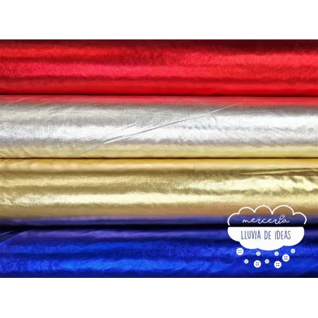 Punto lycra metalizado