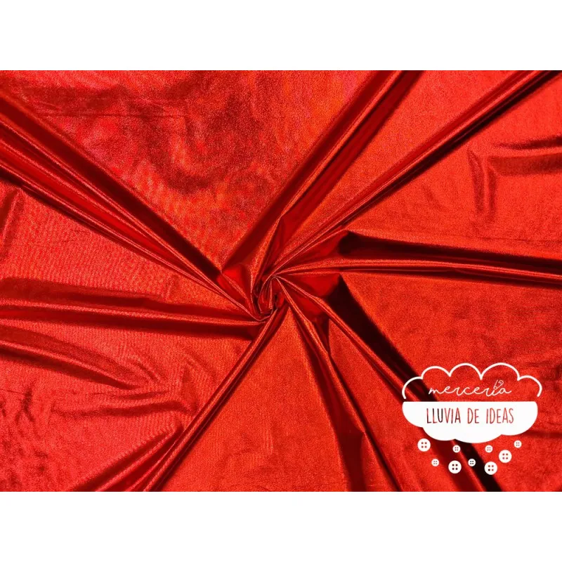 Punto lycra metalizado