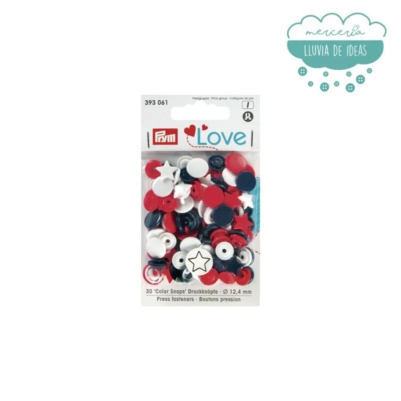 Botones de presión o snaps 393061- Prym Love Prym
