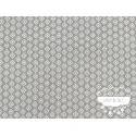 Algodón estampado Geometric gris