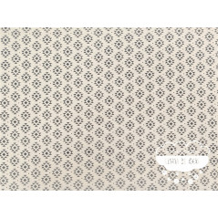 Algodón estampado Geometric gris