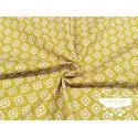 Algodón estampado Geometric pistacho