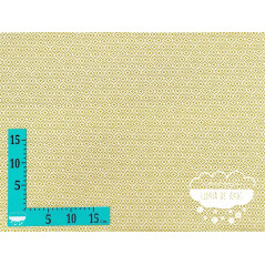 Algodón estampado Geometric pistacho