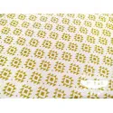 Algodón estampado Geometric pistacho