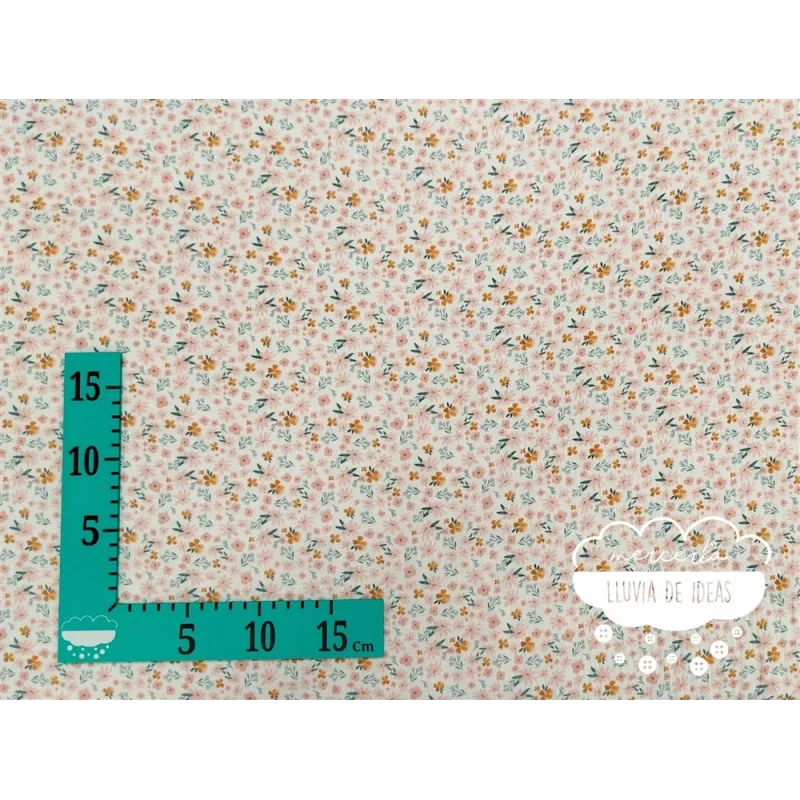 Muselina infantil Flores