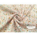 Muselina infantil Flores