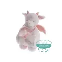 Peluche con manta Dragón rosa