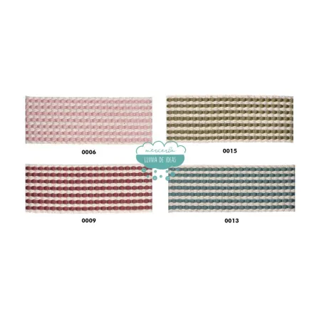 Cinta de mochila tejida bicolor