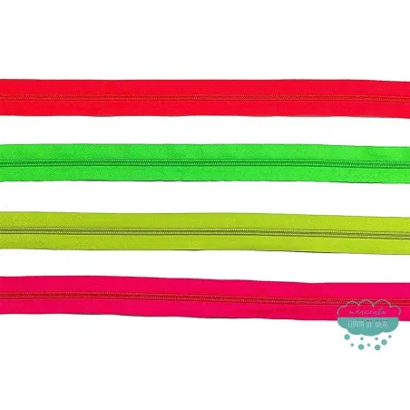 Cremallera flúor por metros