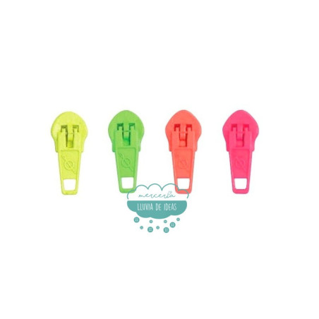 Cursor cremallera flúor malla 5