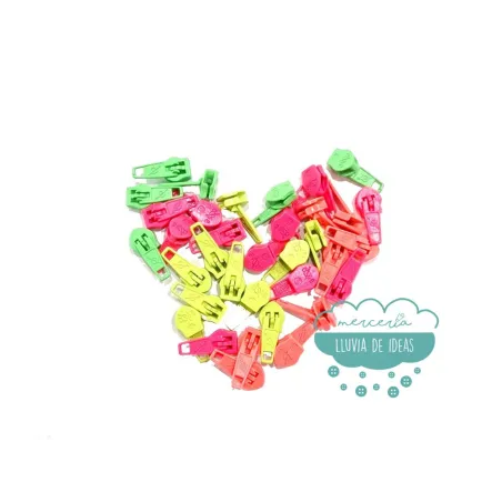 Cursor cremallera flúor malla 5