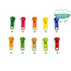 Cursor cremallera inyectada malla 5